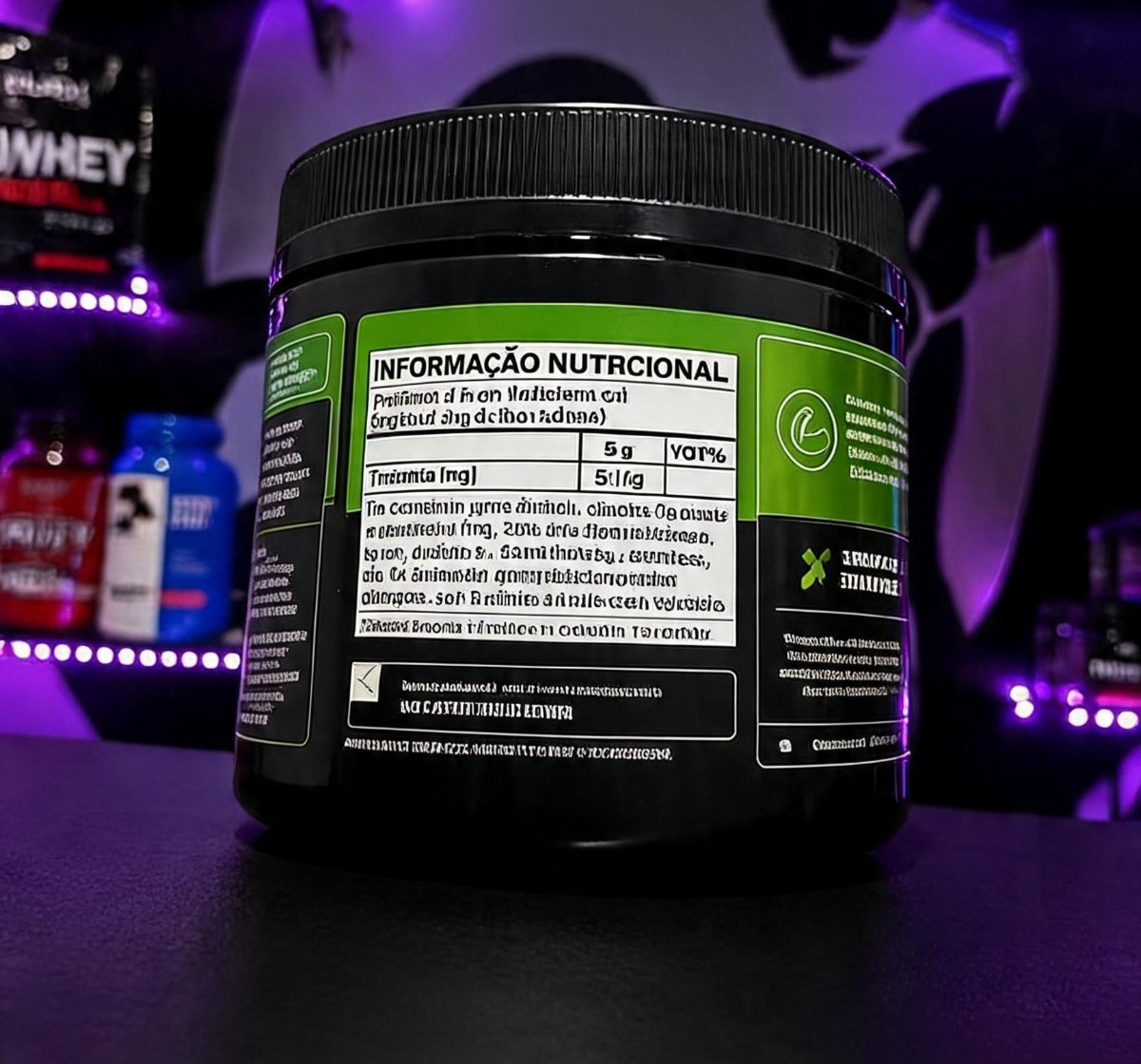 Creatina Growth 250g - verso